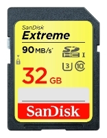 Sandisk Extreme SDHC UHS Class 3 90MB/s