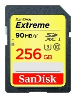 Sandisk Extreme SDXC UHS Class 3 90MB/s