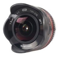 Samyang 7.5mm f/3.5 UMC Fish-eye Micro 4/3