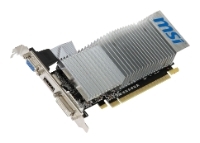 MSI GeForce 210 589Mhz PCI-E 2.0 1024Mb 1000Mhz 64 bit DVI HDMI HDCP Silent