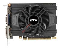 MSI GeForce GTX 650 1071Mhz PCI-E 3.0 1024Mb 5000Mhz 128 bit DVI HDMI HDCP