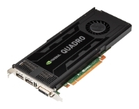 PNY Quadro K4000 PCI-E 2.0 3072Mb 192 bit DVI