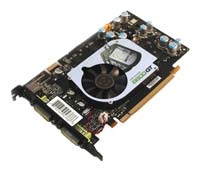 XFX GeForce 8600 GT 540Mhz PCI-E 256Mb 1400Mhz 128 bit 2xDVI TV YPrPb