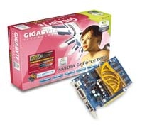 GIGABYTE GeForce 6600 300Mhz PCI-E 256Mb 600Mhz 128 bit DVI TV YPrPb Silent