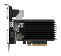 Palit GeForce GT 720 797Mhz PCI-E 2.0 2048Mb 1600Mhz 64 bit DVI HDMI HDCP Silent