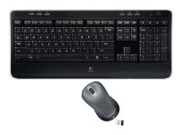 Logitech Wireless Combo MK520 Black USB