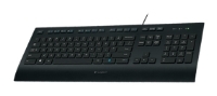 Logitech Corded Keyboard K280e Black USB