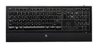 Logitech Illuminated Keyboard Black USB