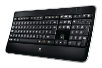 Logitech Wireless Illuminated Keyboard K800 Black USB