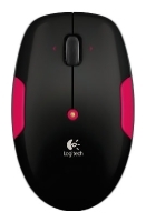 Logitech Wireless Mouse M345 Black-Pink USB