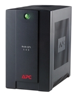 APC by Schneider Electric Back-UPS 500VA Standby with Schuko