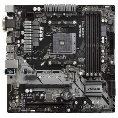 Материнская плата ASRock B450M Pro4